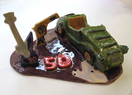 Fiftieth B'day Present - Charlotte Gravell