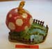 Elf Sitting on Mushroom Cottage - Daisy McAuliffe