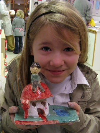 Elf on Mushroom House_Hannah Svensson
